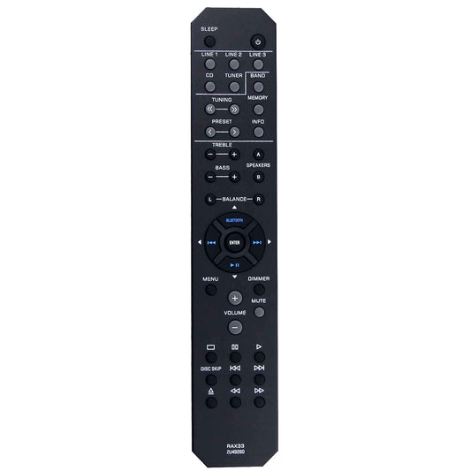 RAX33 ZU49260 Remote Control Replacement for Yamaha Natural Sound Stereo Receiver