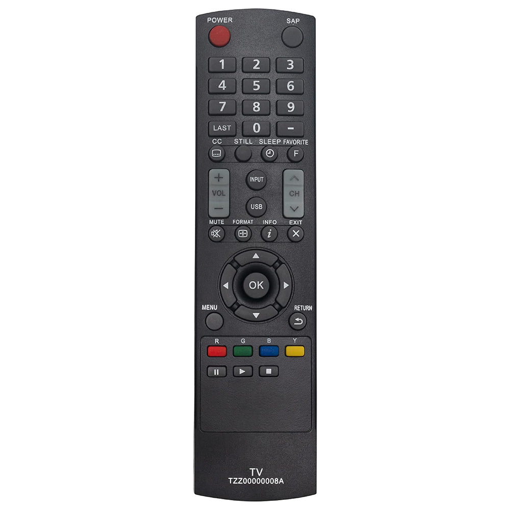 TZZ00000008A Remote Control Replacement for Panasonic LCD TV TC-L42U5 TC-L32C5