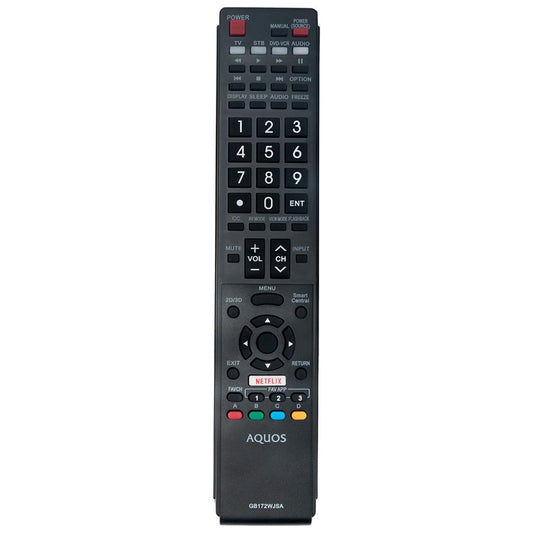 GB172WJSA Remote Control Replacement for Sharp Aquos TV LC-70LE660U