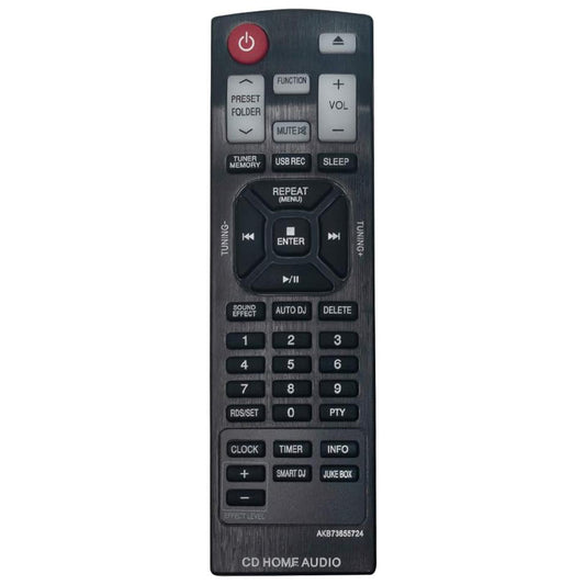 AKB73655724 Remote Control Replacement for LG Mini HiFi Stereo Home Audio