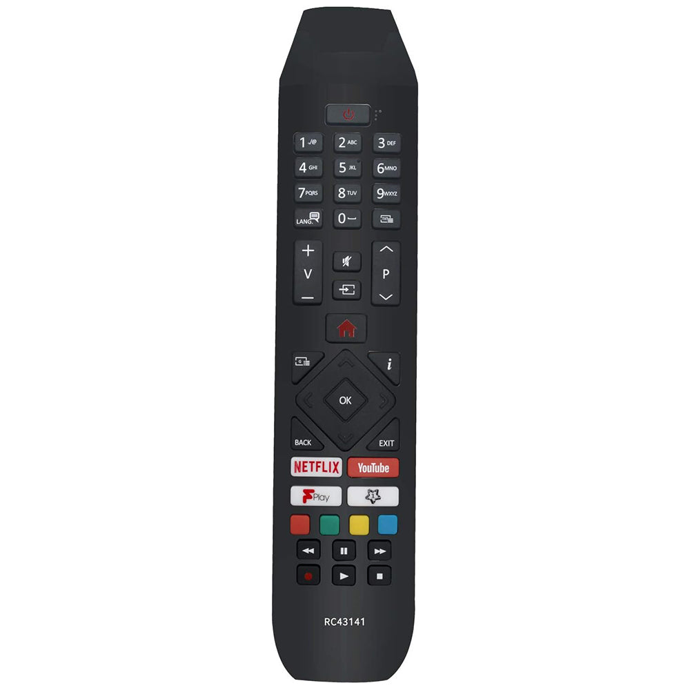 RC43141 Remote Control Replacement for Hitachi Smart LED TV 24HB21T65U