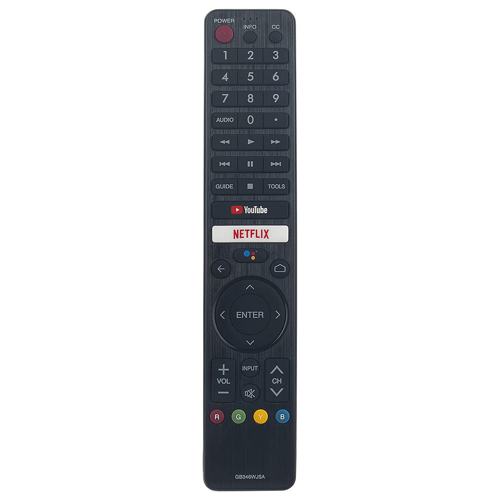 GB346WJSA IR Remote Control Replacement for Sharp TV 4T-C70BK2UD 4T-C60BJ3T