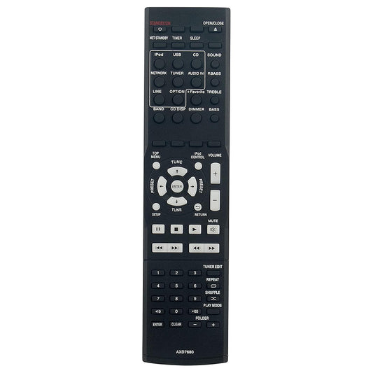 AXD7680 Remote Control Replacement for Pioneer AV Receiver X-HM81-K X-HM81