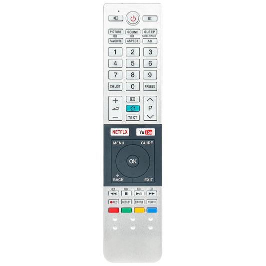 CT-8522 Remote Control Replacement for Toshiba LCD TV 32L4750A 49L4750A