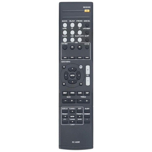 RC-928R Remote Control Replacement for Onkyo AV Receiver TX-SR353 TX-SR373