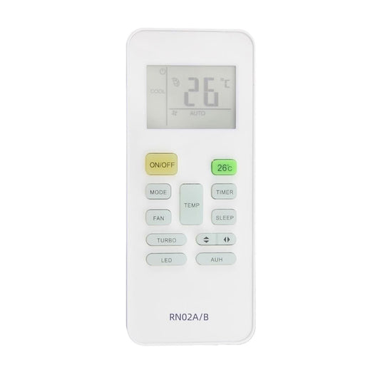 RN02A/B Remote Control Replacement for Midea Air Conditioner RN02A RN02B