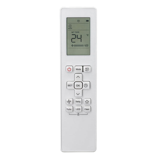 RG10B(G)/BGEF Remote Control Replacement for Midea Air Conditioner RG10B(K1)/BGEFU1