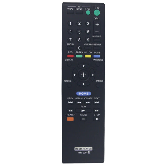 RMT-D301 Remote Control Replacement for Sony Network Media Player