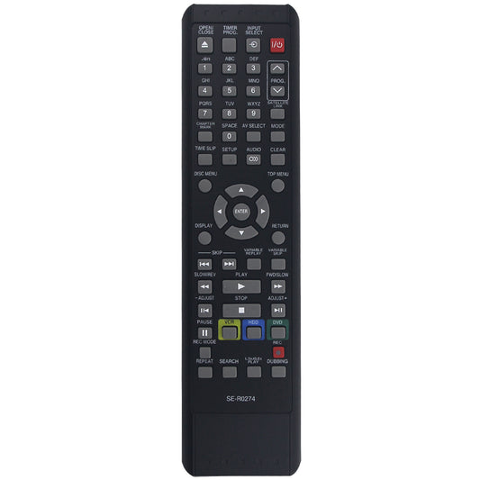 SE-R0274 Remote Control Replacement for Toshiba DVD Recorder