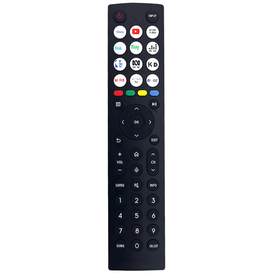 IR ERF2R36H Remote Control Replacement for Hisense TV 55U7HQ 65U7HQ
