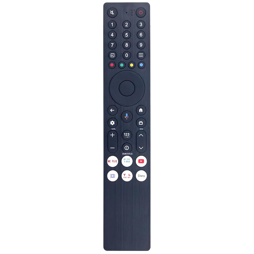 Voice RC833A FMB1 Remote Control Replacement for TCL TV C6K C7K C71K C8K