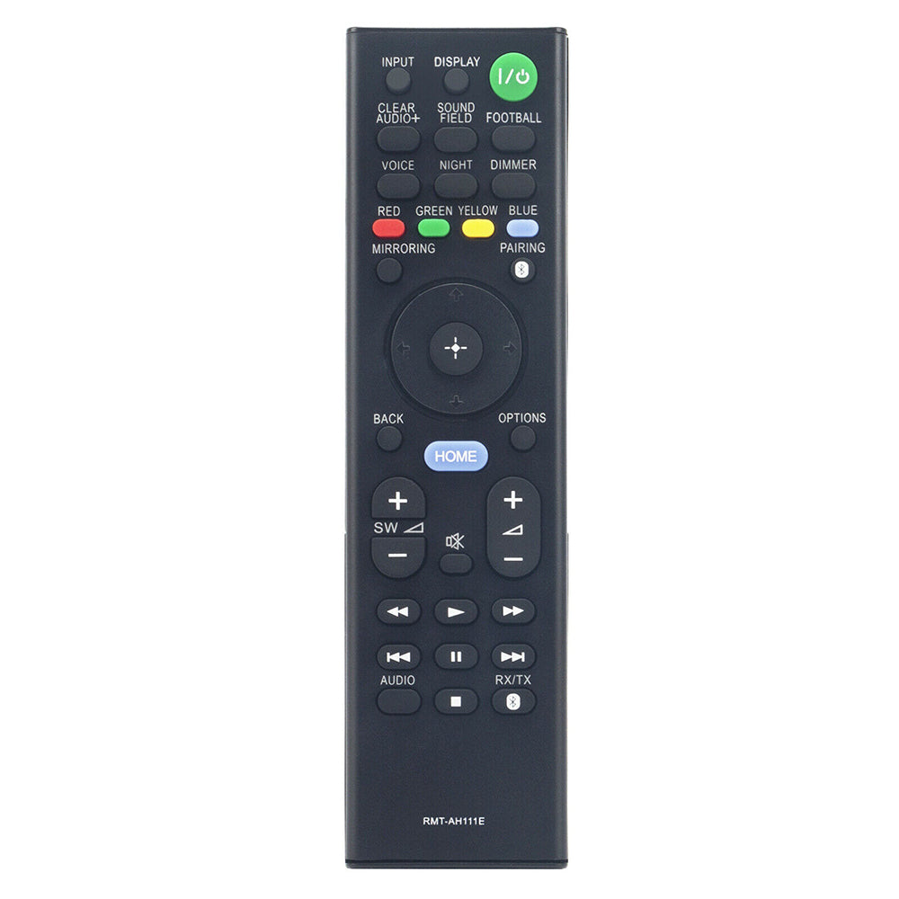 RMT-AH111E Remote Replacement for Sony Sound bar Home Theatre System