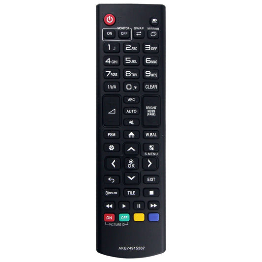 AKB74915387 Remote Control Replacement for Smart TV 7IN5400 42PN450B