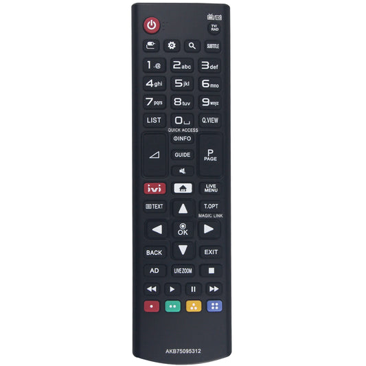 AKB75095312 Remote Control Replacement for LG LCD LED TV 32LJ622V-ZB