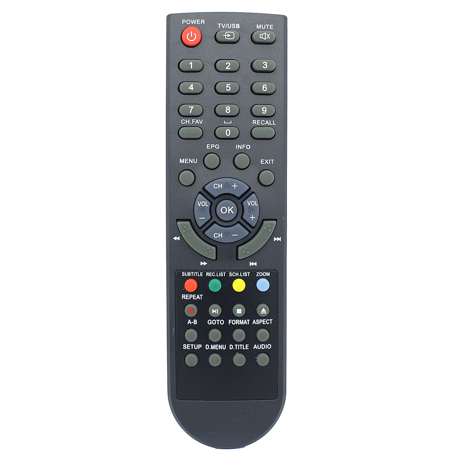HDB850 Remote Replacement for TEAC Set Top Box Model