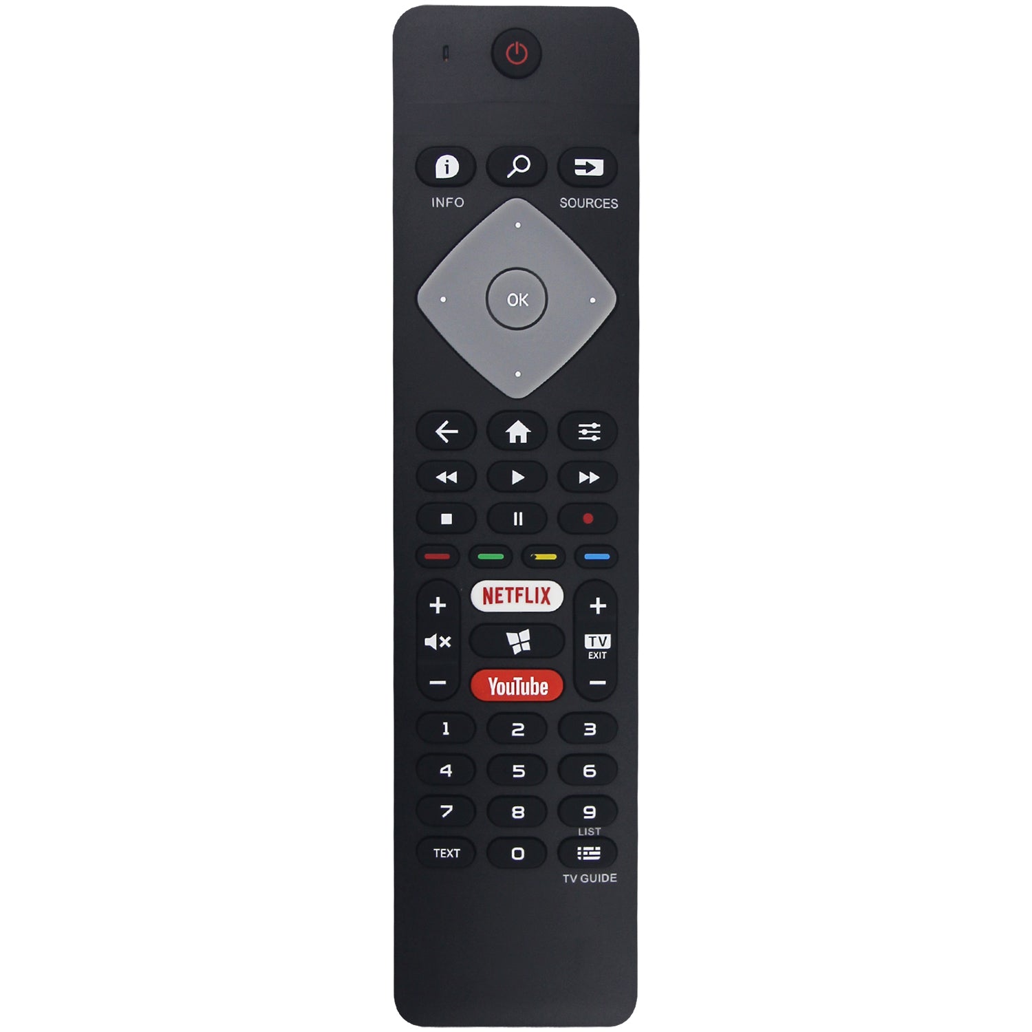 BRC0884305 Remote Control Replacement for Philips TV 58PUT6604/79