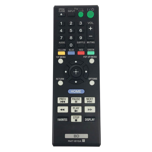RMT-B110A Remote Control Replacement for Sony Blu-Ray DVD Player BDPBX38