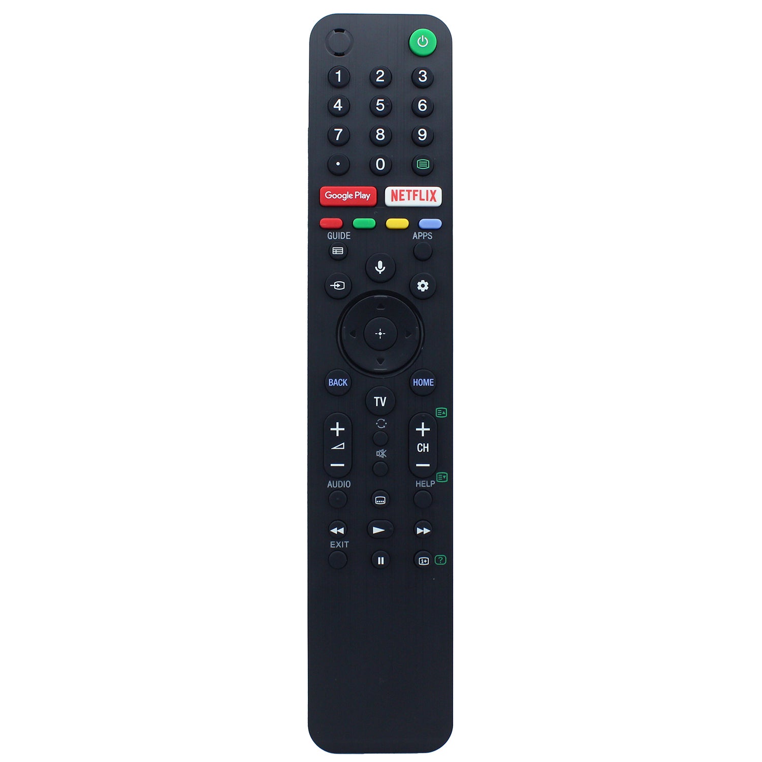 Genuine Sony RMF-TX500U Voice Remote Control For XBR Series TVs - Replacement For XBR55X850G, XBR65X850G, XBR75X850G And More
