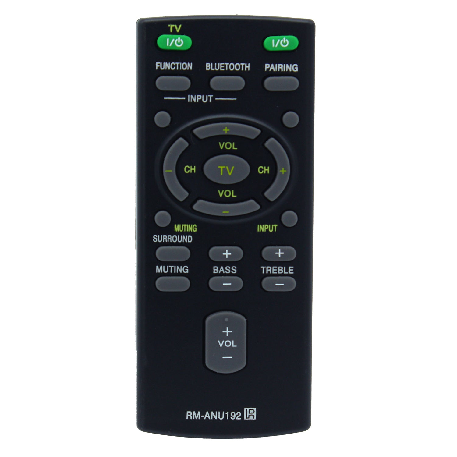 RM-ANU192 Remote Control Replacement for Sony Soundbar System