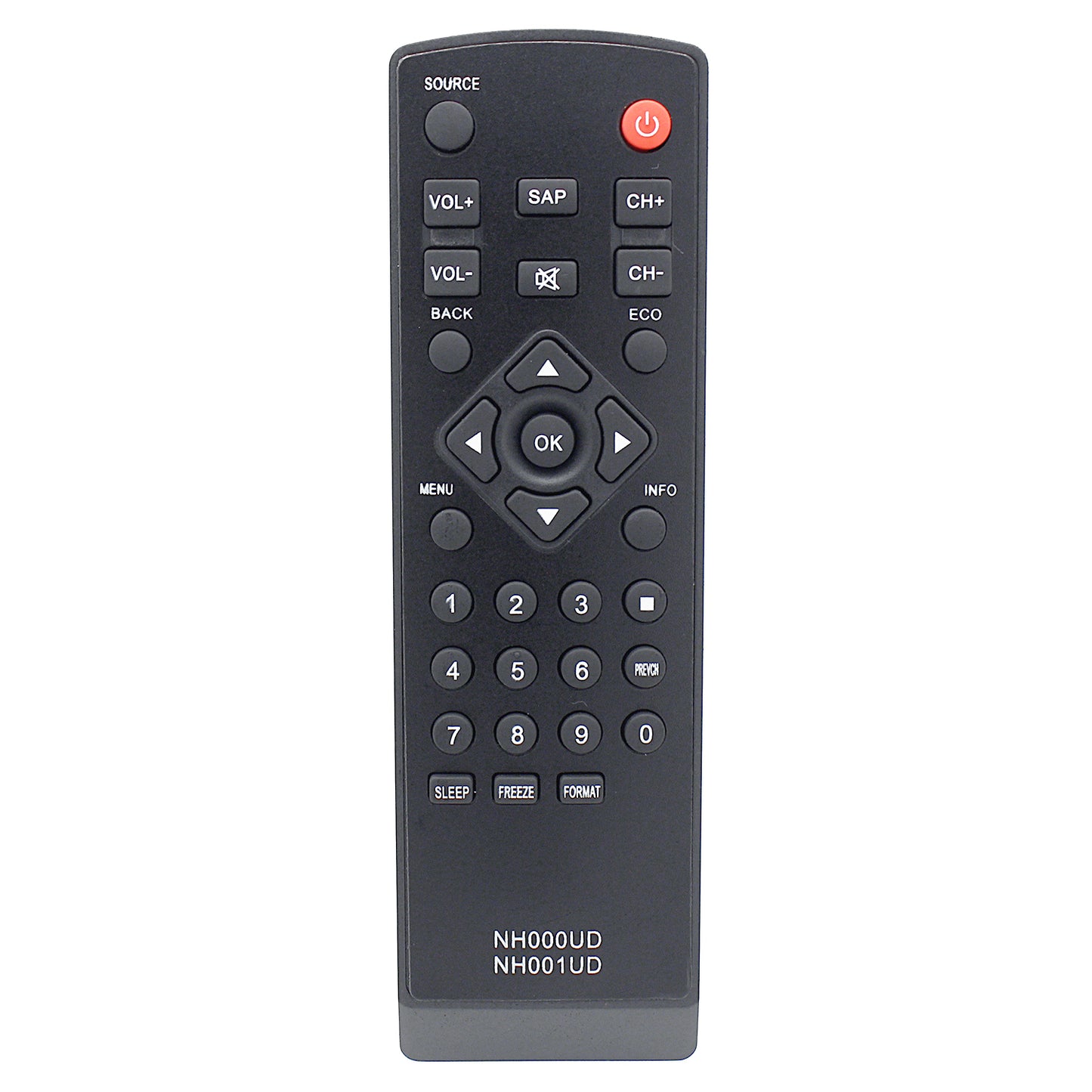 NH000UD NH001UD Remote Control Replacement for Sylvania Emerson TV