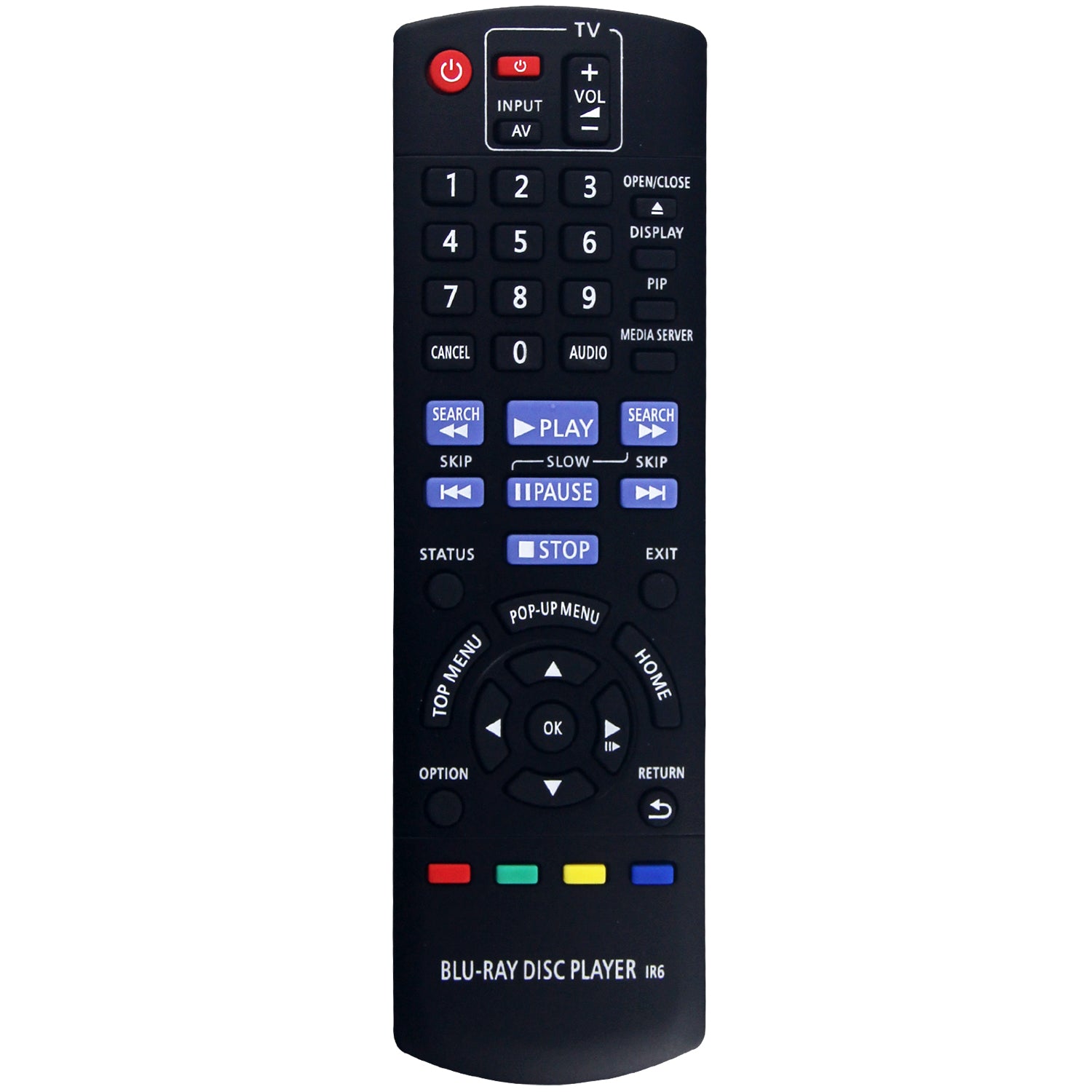 N2QAYB000577 Remote Control Replacement for Panasonic Blu-Ray Disc Player