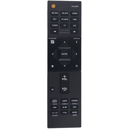 RC-927R Remote Control Replacement for Pioneer AV Receiver SC-LX701 SC-LX801