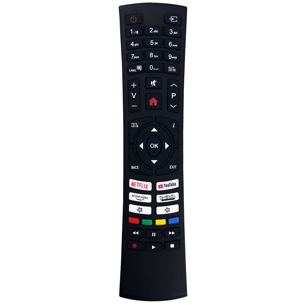 RC4590TR Remote Control Replacement for Hitachi HD Smart TV