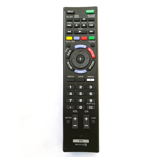 RM-YD102 RM-YD103 RM-YD087 Remote Replacement For Sony LCD TV