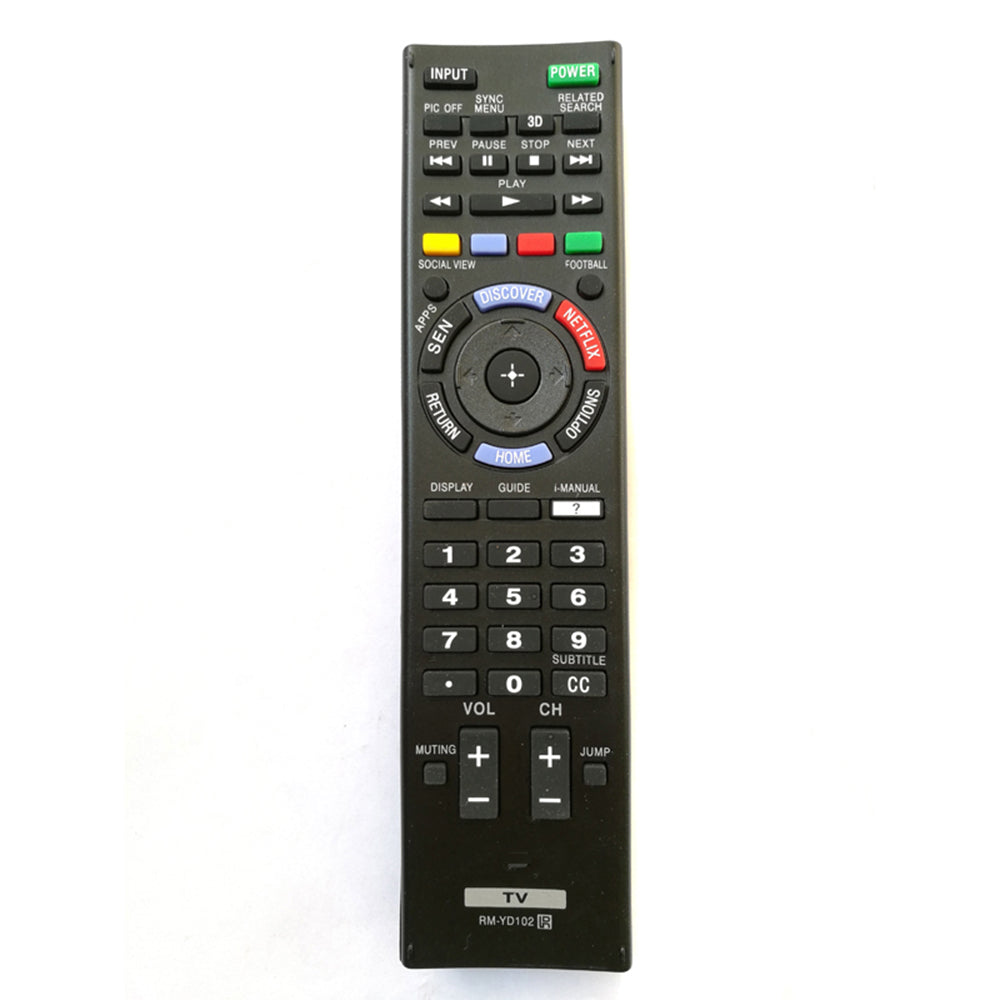 RM-YD102 RM-YD103 RM-YD087 Remote Replacement For Sony LCD TV