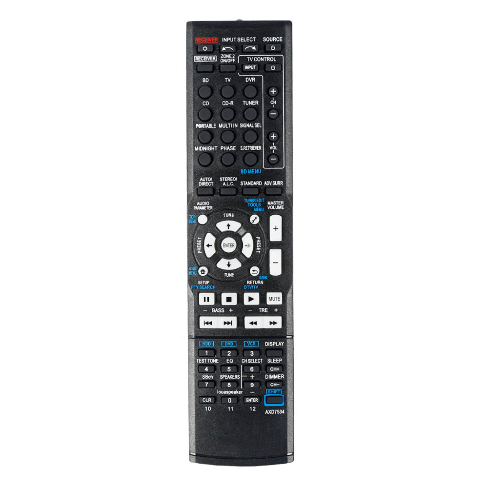 AXD7534 AXD7568 Remote Replacement for pioneer AV Receiver Home Theater