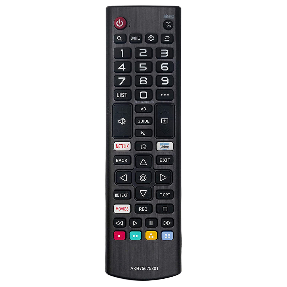 AKB75675301 Remote Replacement for LG Smart TV Netflix