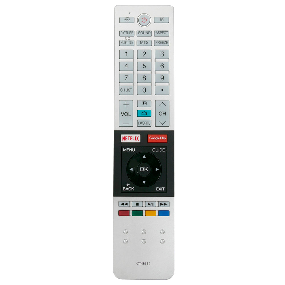 CT-8514 Remote Replacement for Toshiba LCD Smart TV