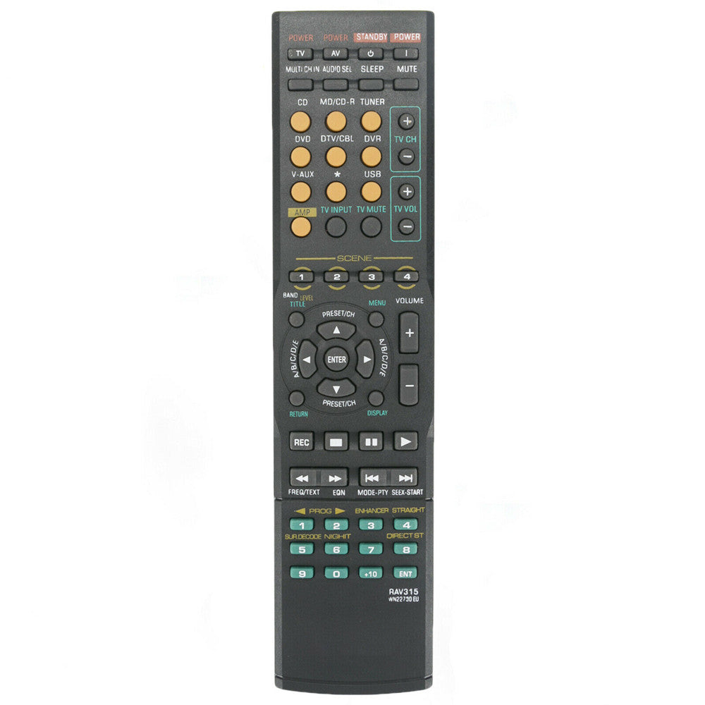 ALLIMITY RAV315 WN22730EU Sostituzione del Telecomando per Yamaha DVD AV Receiver HTR-6040 RX-V461 RX-V561 HTR6040 RXV461 RXV561 WK227300EU WK227300 EU ALLIMITY RAV315 WN22730EU Sostituzione del Telecomando per Yamaha DVD AV Receiver HTR-6040 RX-V461 RX-V561 HTR6040 RXV461 RXV561 WK227300EU WK227300 EU