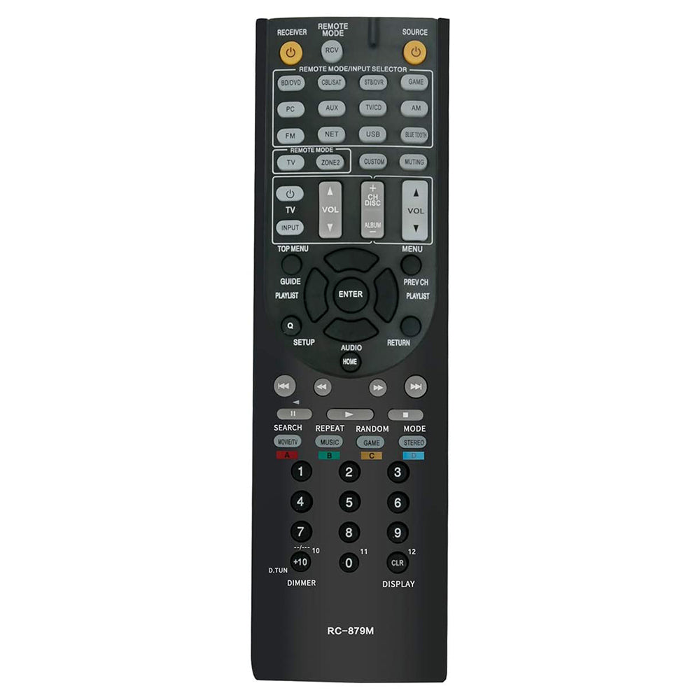 RC-879M Remote Replacement for Onkyo AV Receiver TX-NR535