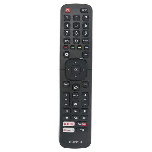 EN2X27HS Remote Control Replacement for Hisense smart TV 43K300UWTS0100