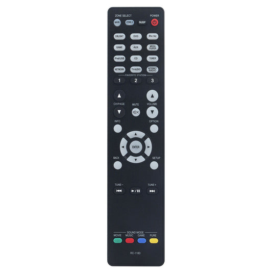RC-1183 Remote Replacement for Denon AV Receiver