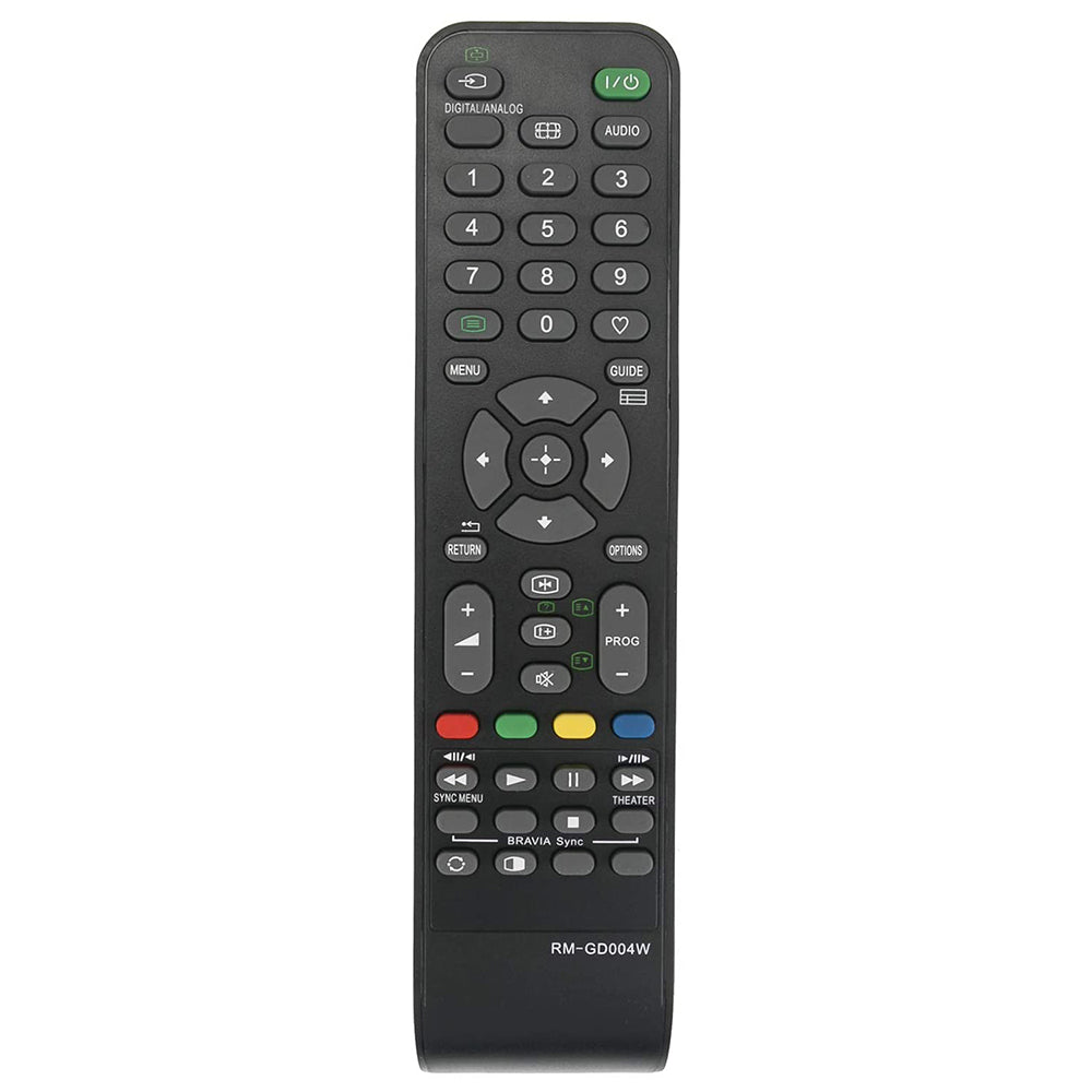 RM-GD004W Remote Replacement for Sony TV KDL-20S4000 KDL-26S4000 KDL-32S4000