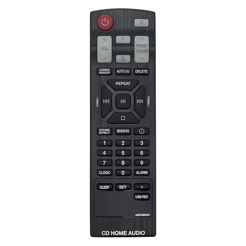 AKB74955351 Remote Replacement for LG Mini HiFi System