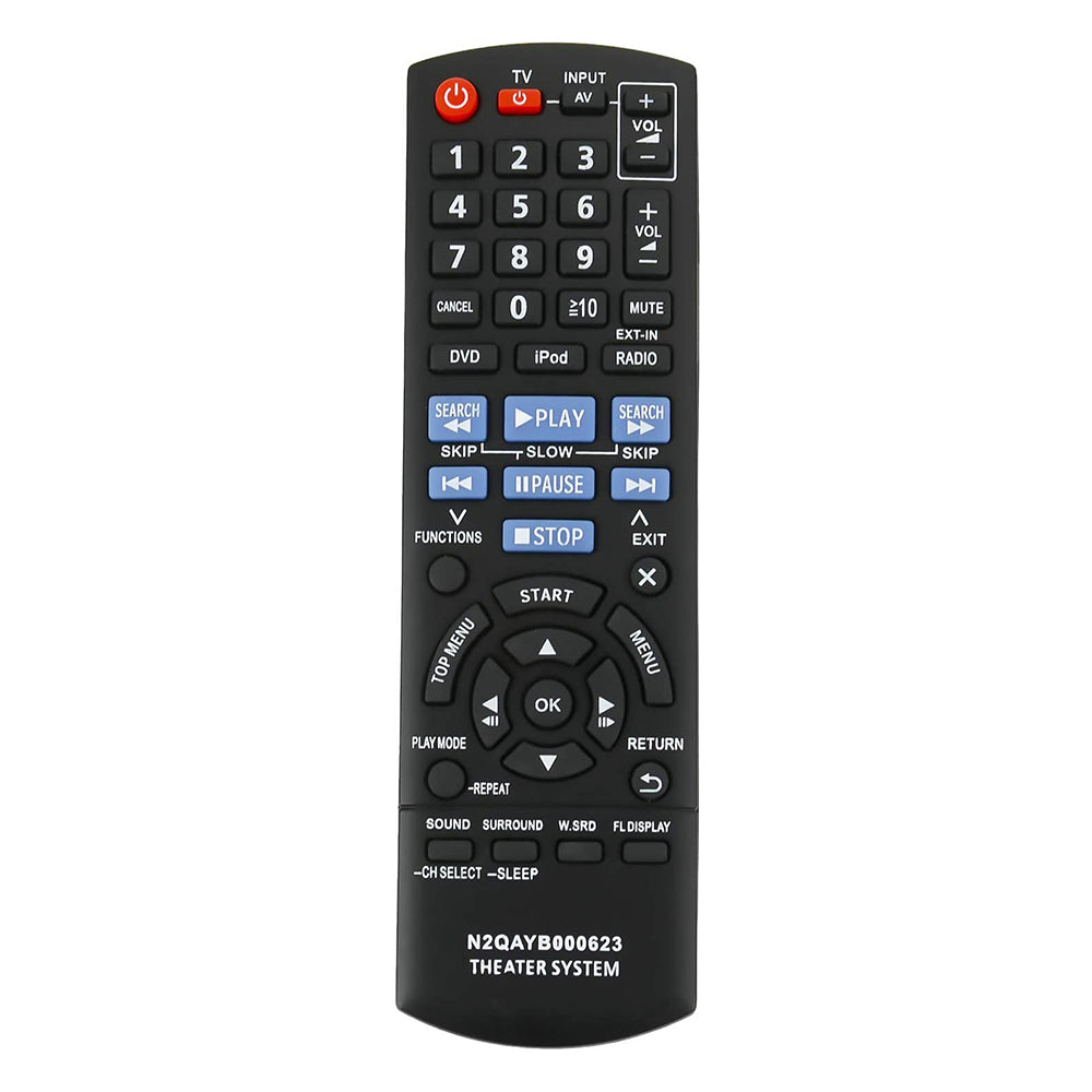 N2QAYB000623 Remote Replacement for Panasonic DVD Home Theater Sound System