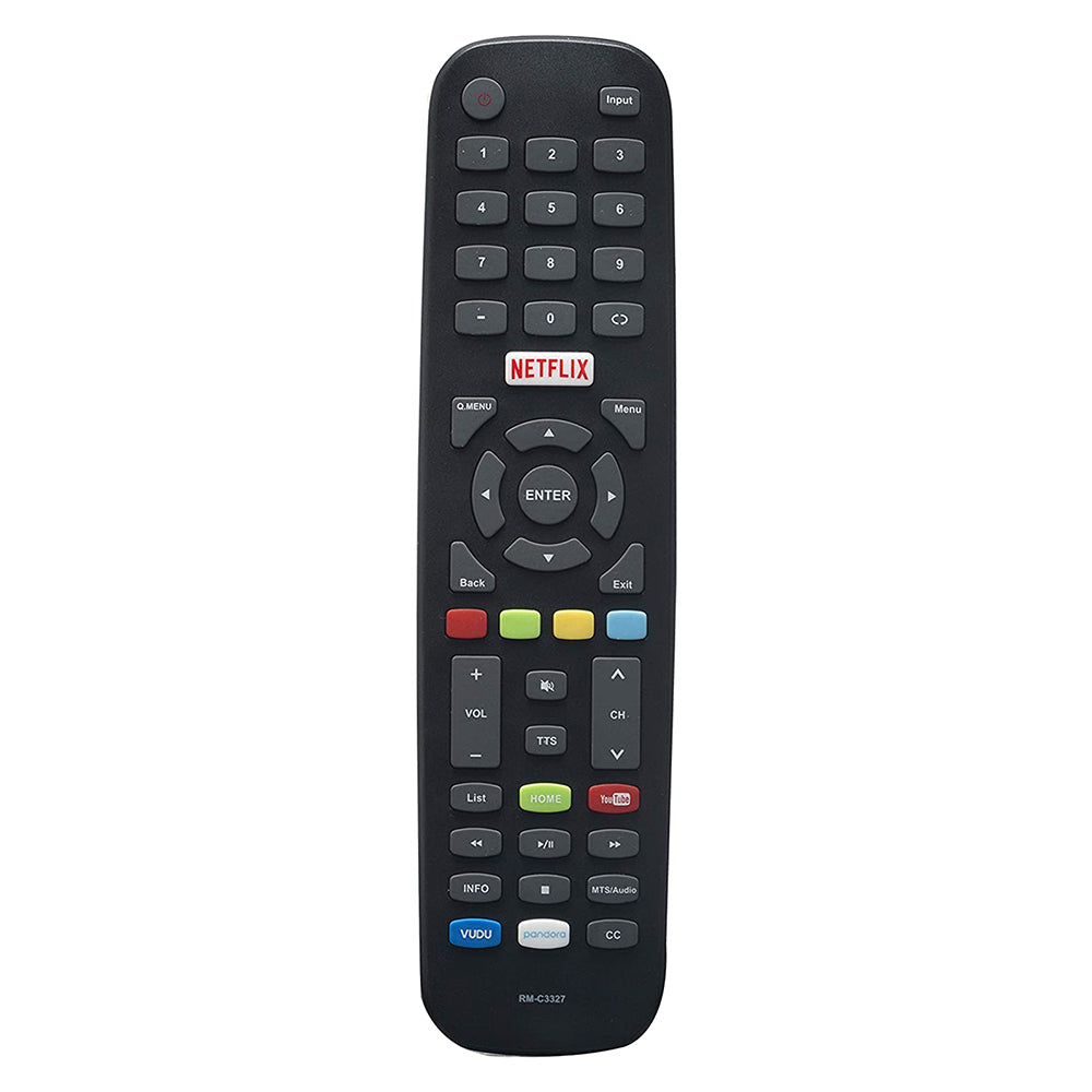 RM-C3327 Remote Replacement for JVC Polaroid  Smart TV