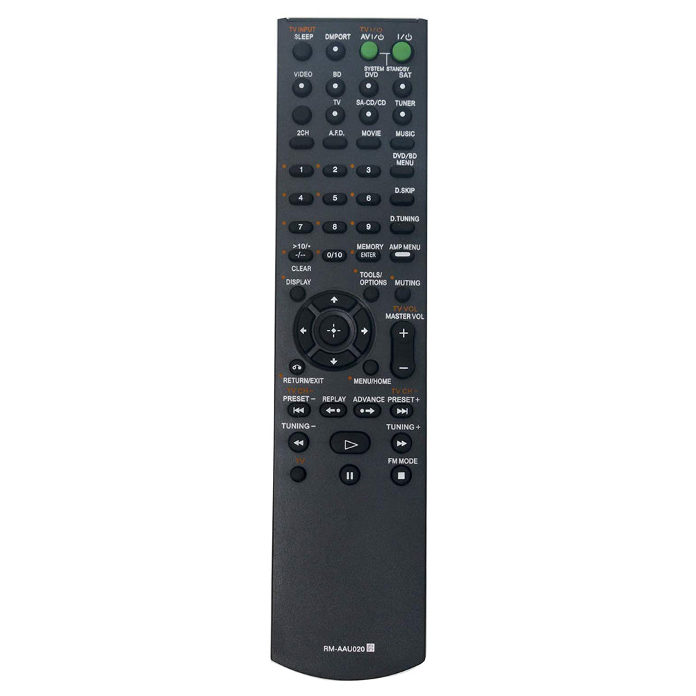 RM-AAU020 Remote Replacement for Sony Multi Channel AV Receiver