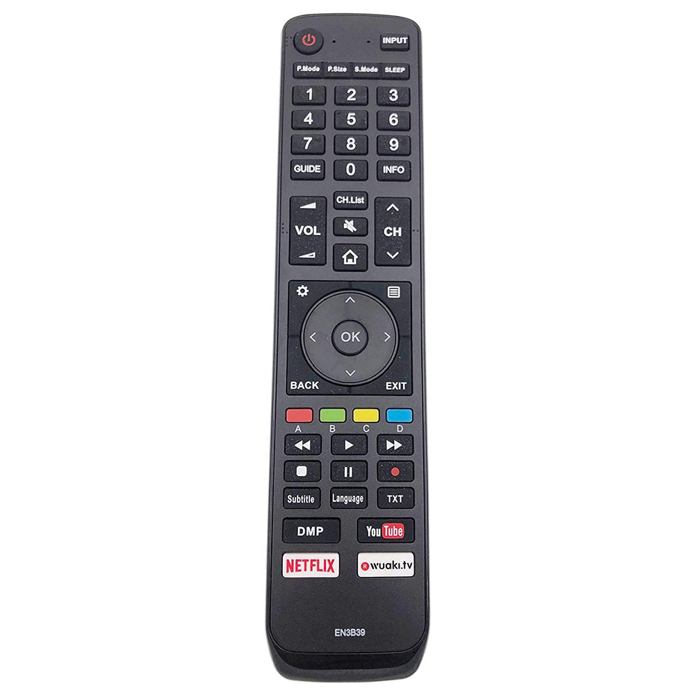 EN3B39 Remote Replacement For Hisense TV H50N6800 H65NU8700