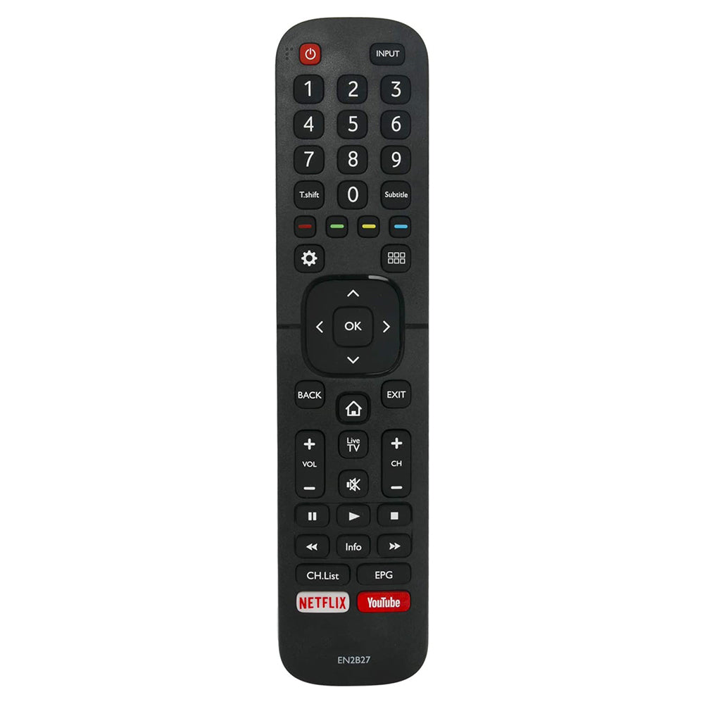 EN2B27HB Remote Replacement for Hisense Smart LED TV 55K3140PW