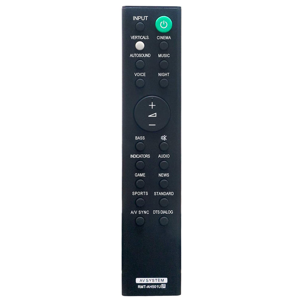 RMT-AH501U Remote Replacement for Sony Sound Bar HT-X8500 HTX8500