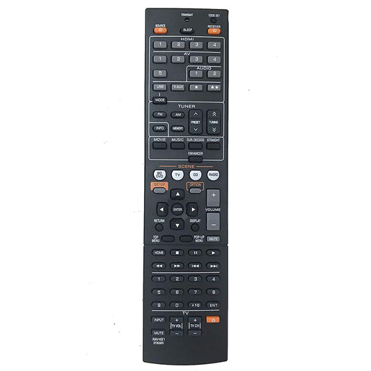 RAV491 ZF30320 Remote Replacement for Yamaha AV Receiver