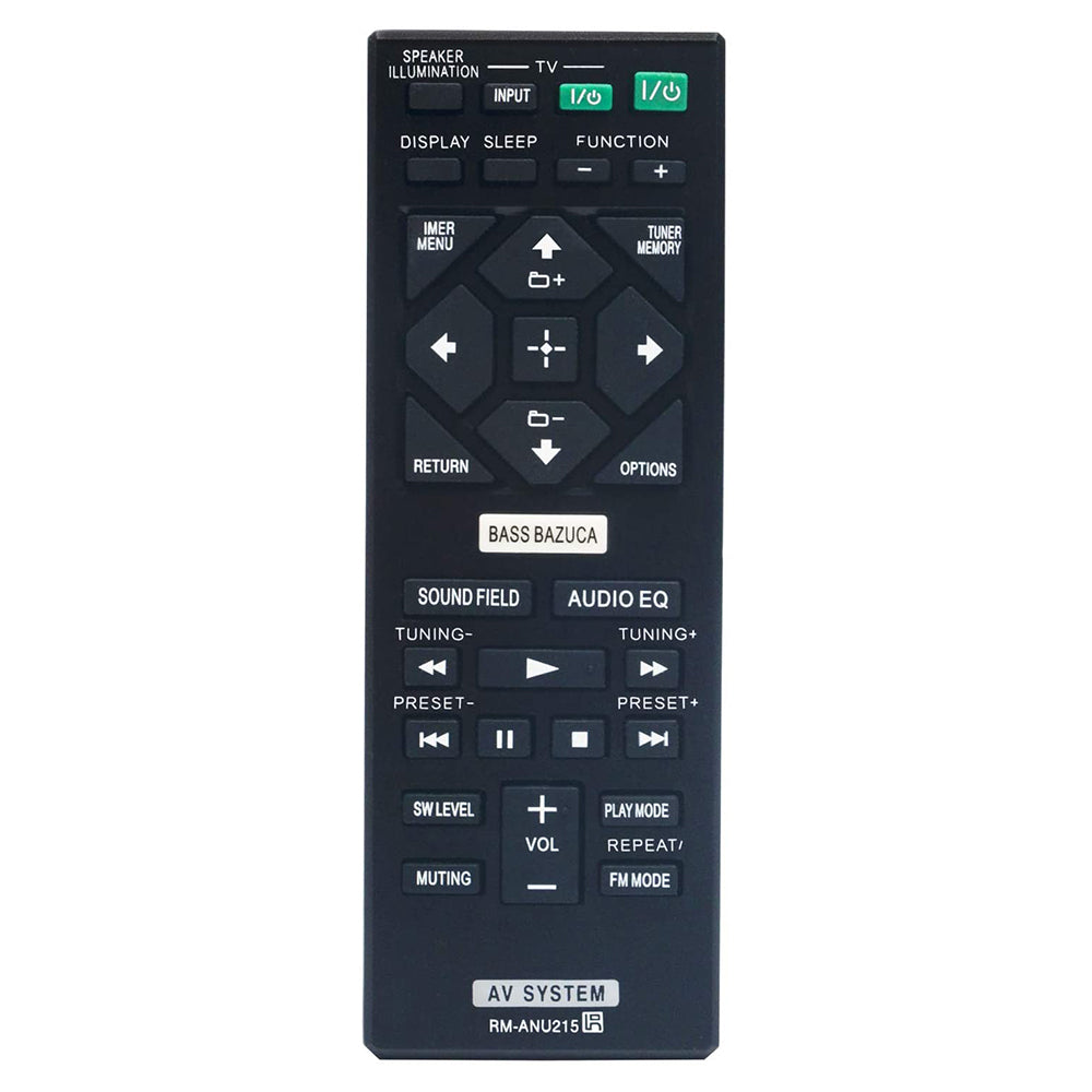 RM-ANU215 RMANU215 Remote Replacement for Sony Sound Bar
