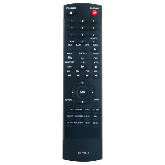 SE-R0375 SER0375 Remote Replacement for Toshiba DVD Player