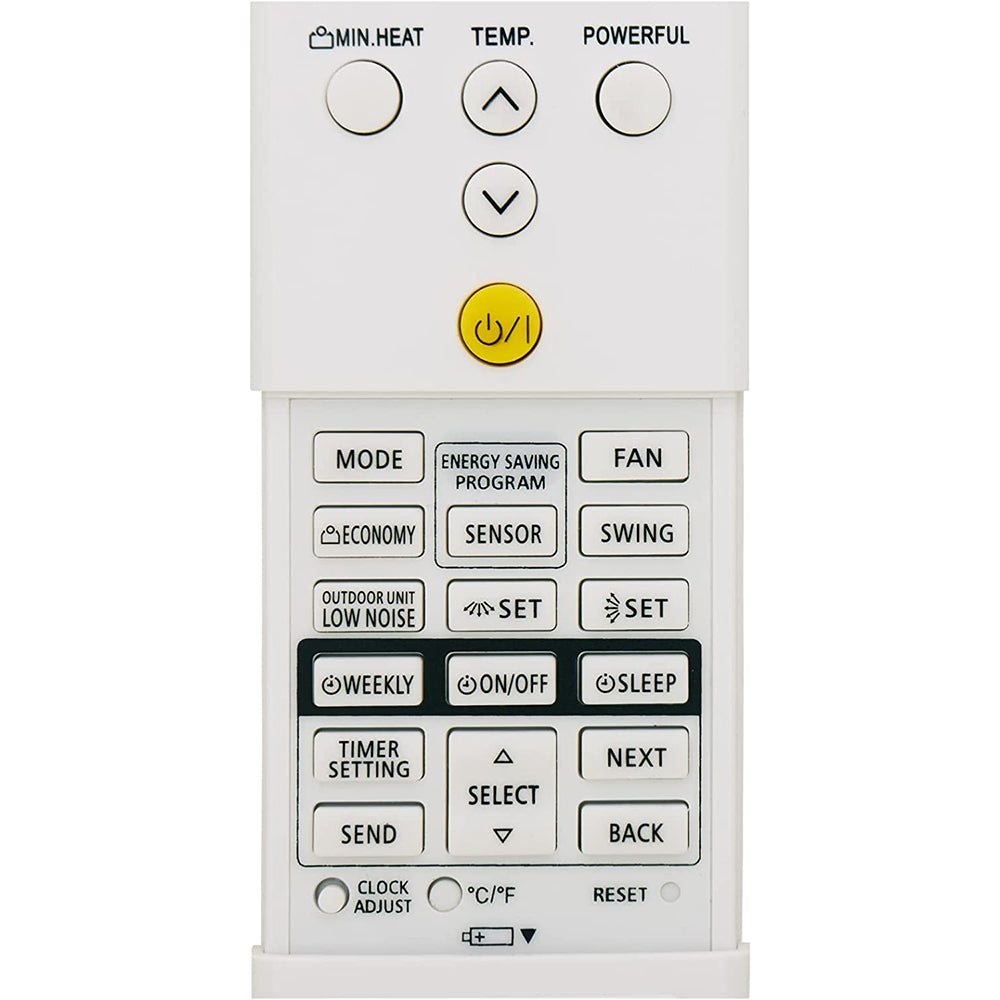 AR-RED1U AR-REM5E AR-REM6E Remote Control Replacement for Fujitsu Air ...