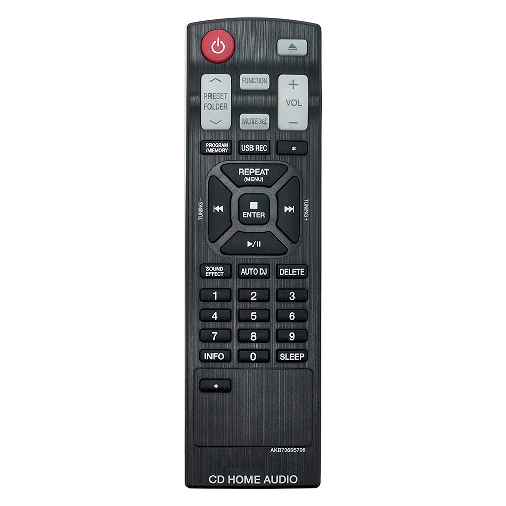 AKB73655706 Remote Replacement for LG Mini Hi-Fi System CM4330