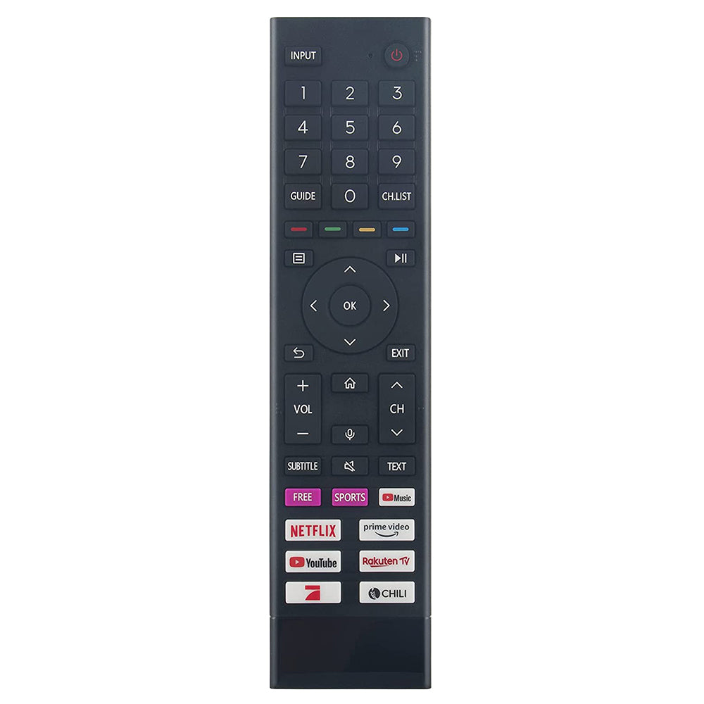 ERF3I80H IR Remote Control Replacement for Hisense Android TV 55A77GQTUK